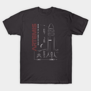 Artemis - NASA Returns to the Moon T-Shirt